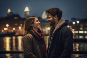 couple dating in boston